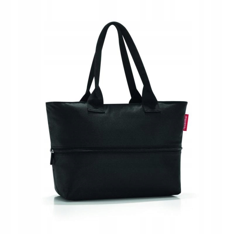 Nákupní taška shopper e1 black polyester, 18 l, 35,5x16,5x50 cm, Reisenthel