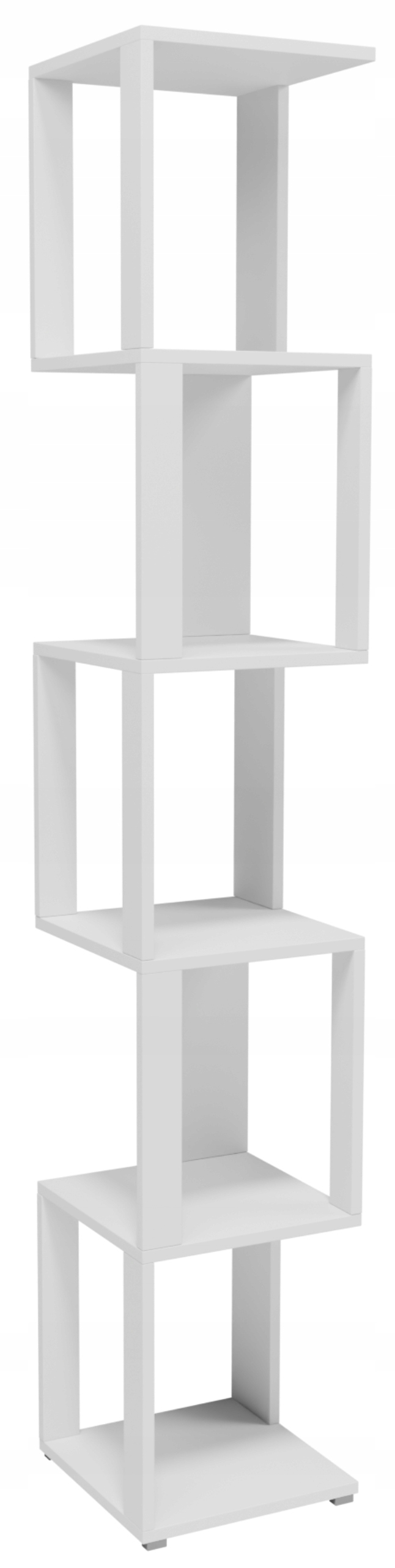 Regál CR3-T10 bílá police na ozdoby knihy fotografie skříňka do obývacího pokoje kanceláře