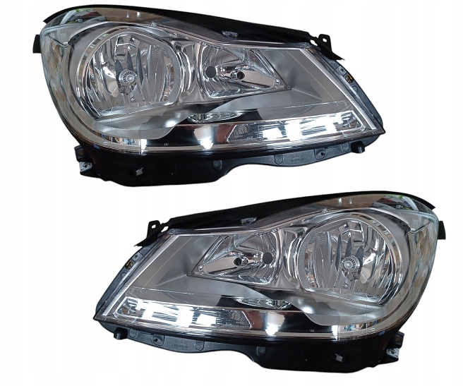 REFLEKTORY PRZEDNIE MERCEDES W204 C-KLASSE 2011-2014 TYC