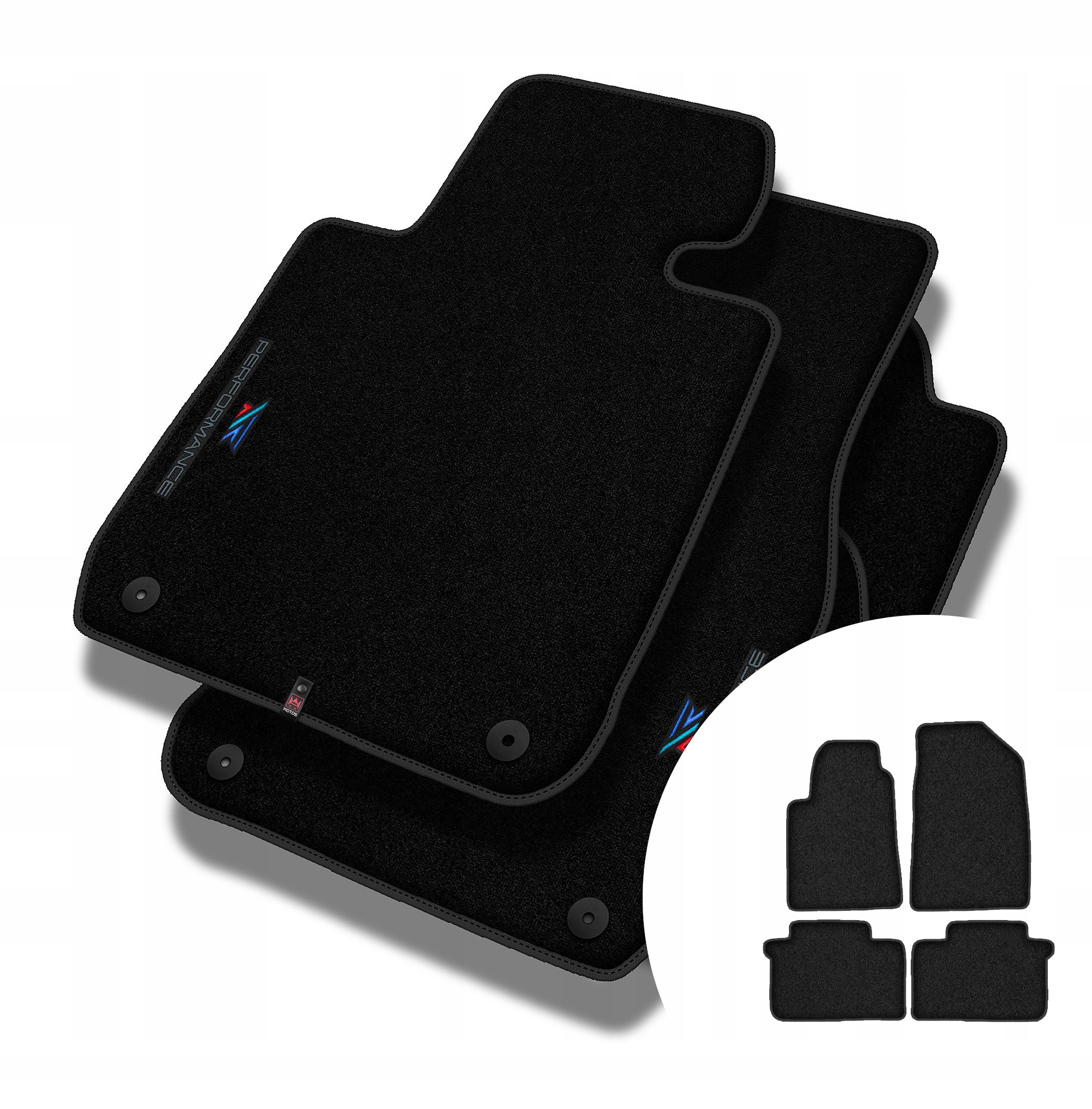 Velúrové koberčeky Performance Premium pre Citroen C6 I 2005-2012
