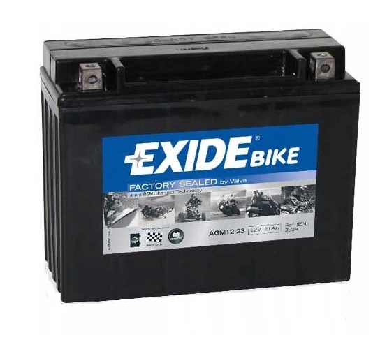АКУМУЛЯТОР MOTOBIKE EXIDE AGM12-23 21AH 350A