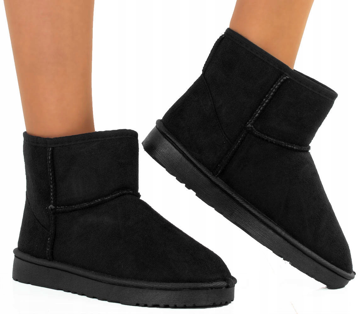 6904 CZARNE OCIEPLANE ZAMSZOWE ŚNIEGOWCE BOTKI 41 Kod producenta 2981-1-BLACK-41