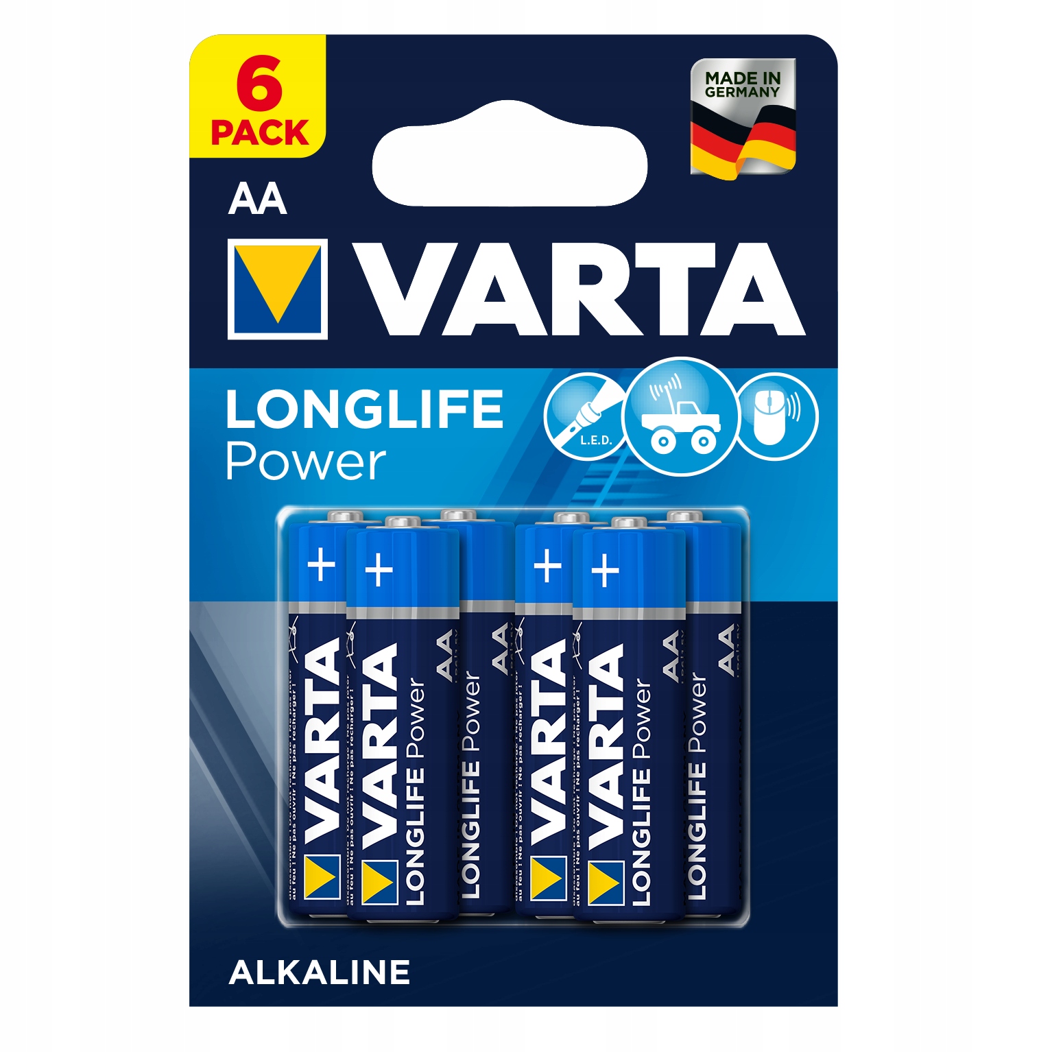 

bateria Varta Longlife Power Aa 6 szt. LR6