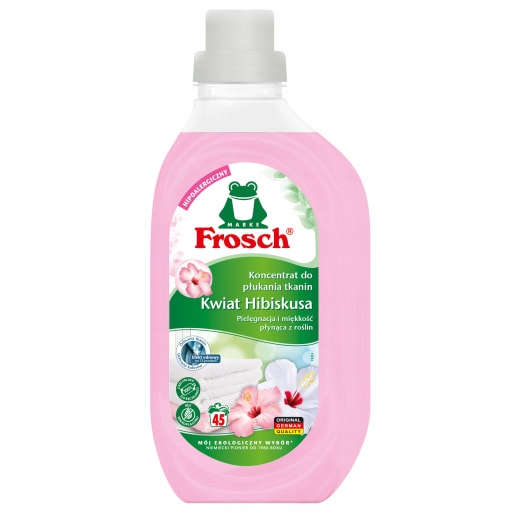 Levně 3x Frosch Ibiškový Květ koncentrát na oplachování tkanin
