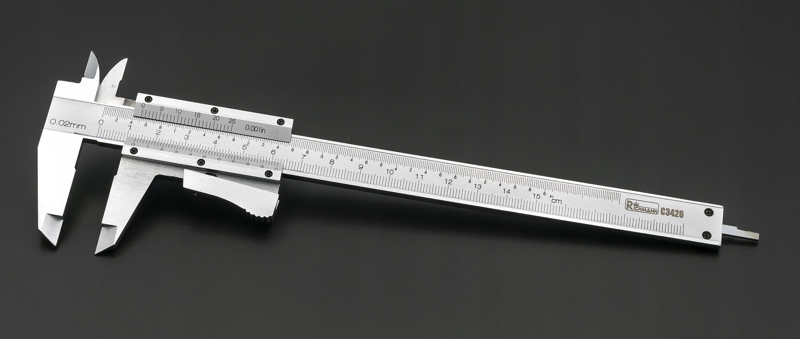Richmann C3426 SUWMIARKA 150 mm AUTOLOCK 0,02 mm Maksymalny zakres pomiaru 150 mm