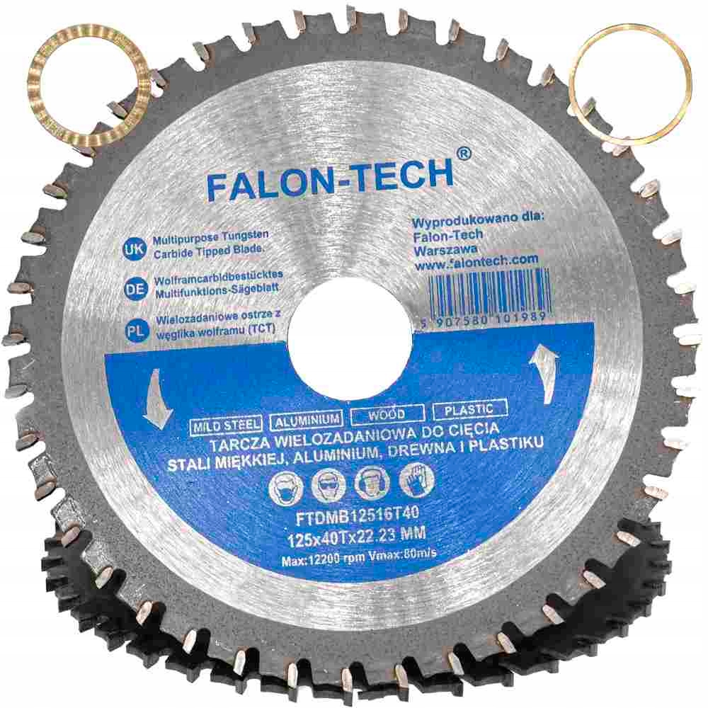 TARCZA PIŁA WIELOZADANIOWA TCT 125 40z WIDIOWA