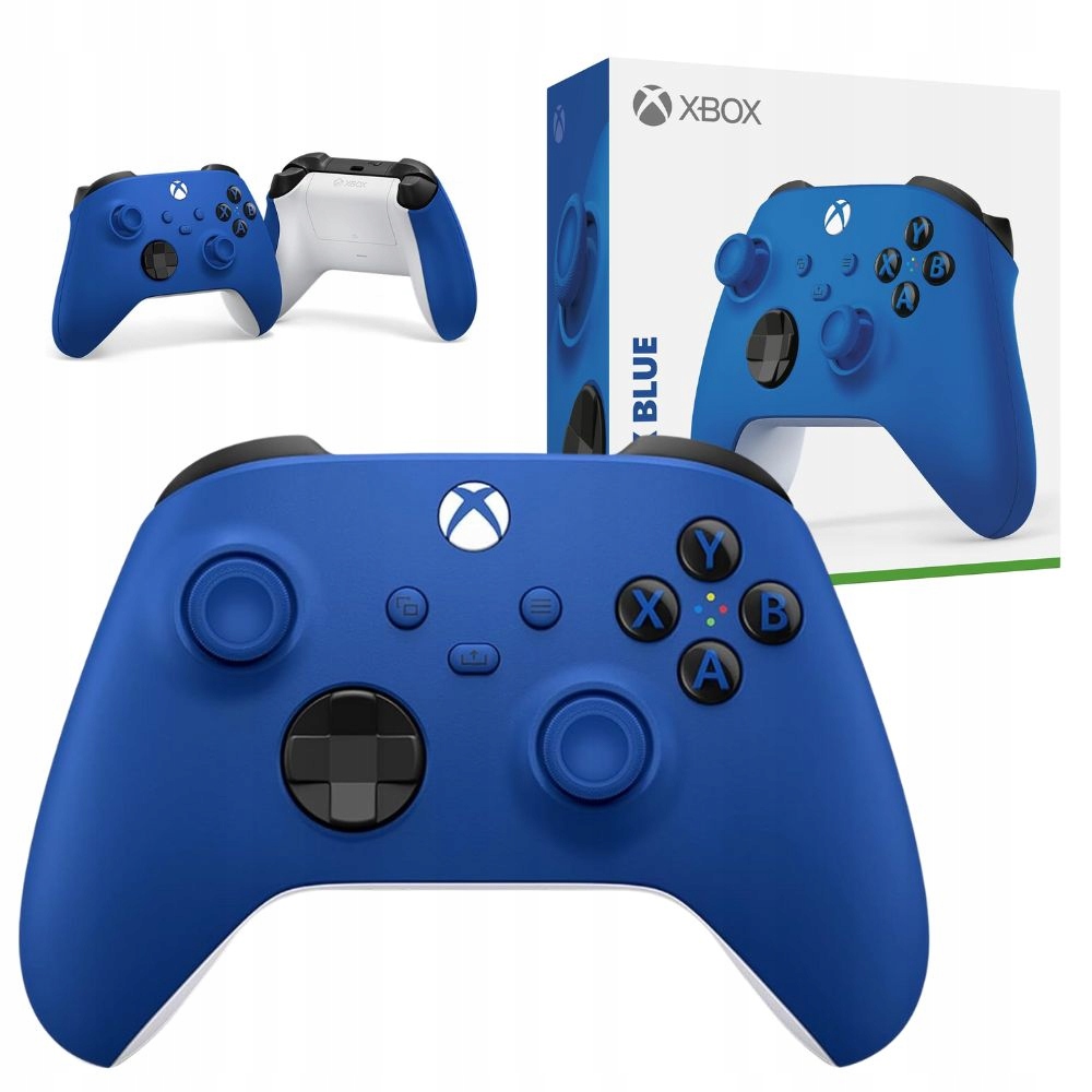 Originálny Ovládač Ovládač Pre Microsoft Xbox S X Modrý Shock Blue