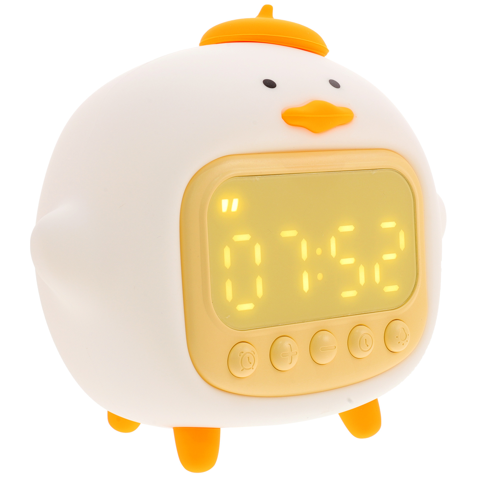 Cyfrowy budzik LED Decor Nightlight Uścisk Kaczki