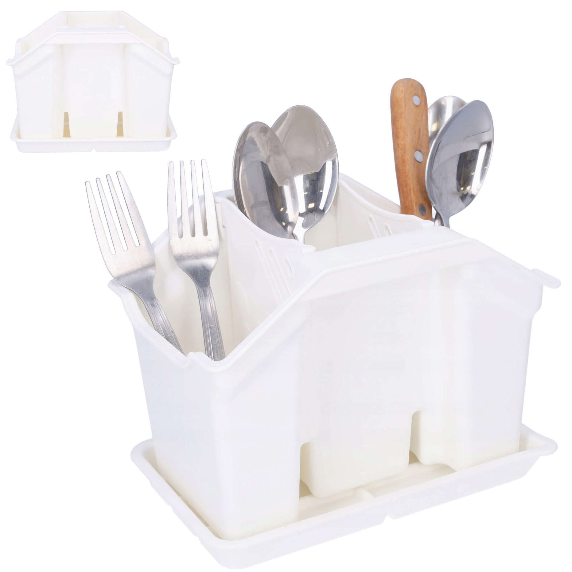 OCIEKACZ NA SZTUĆCE POJEMNIK PRZYBORY ORGANIZER