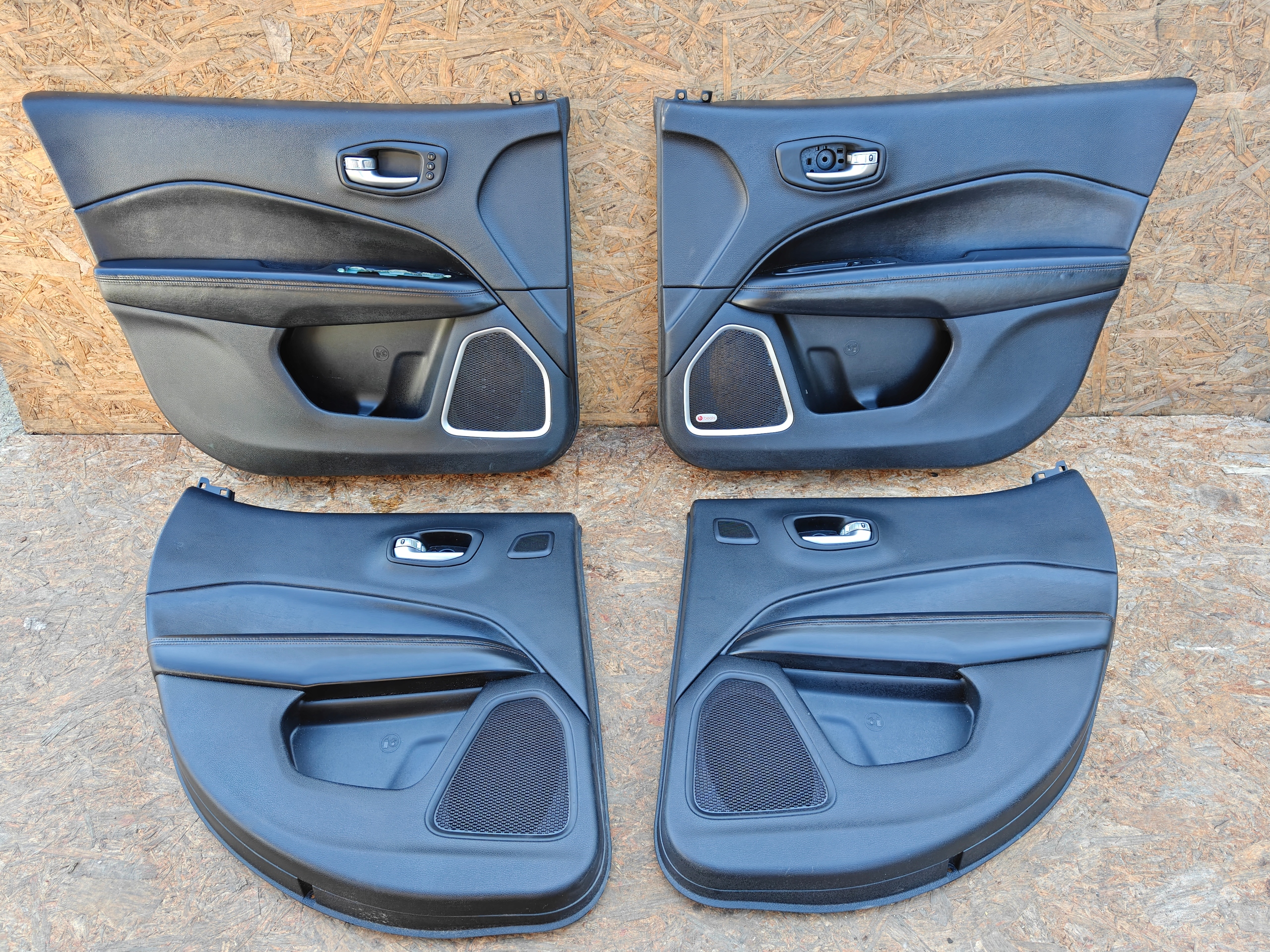 side upholstery JEEP COMPASS II LIMITED leather left right front rear part