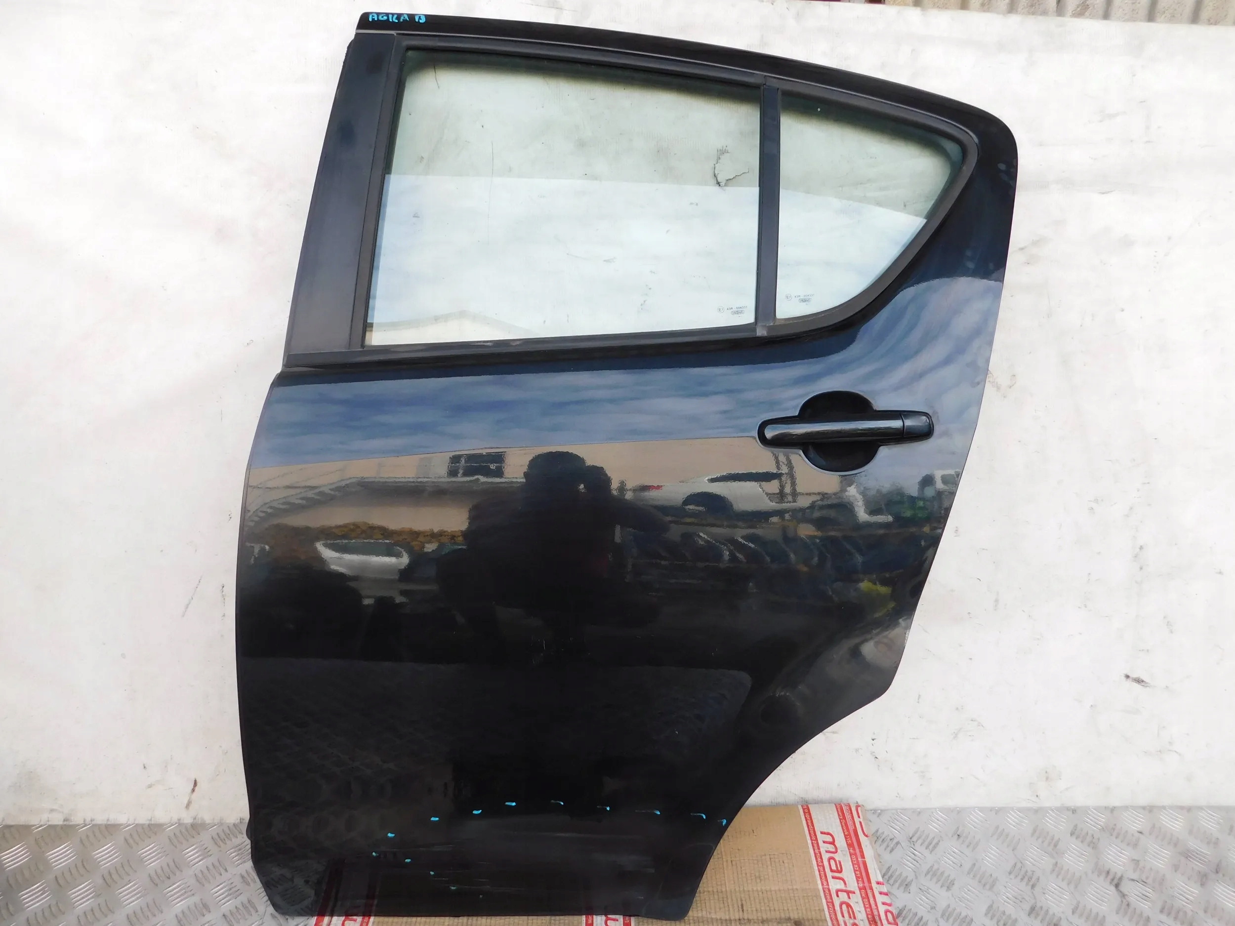 TÜR HECK HINTEN LINKS OPEL AGILA B
