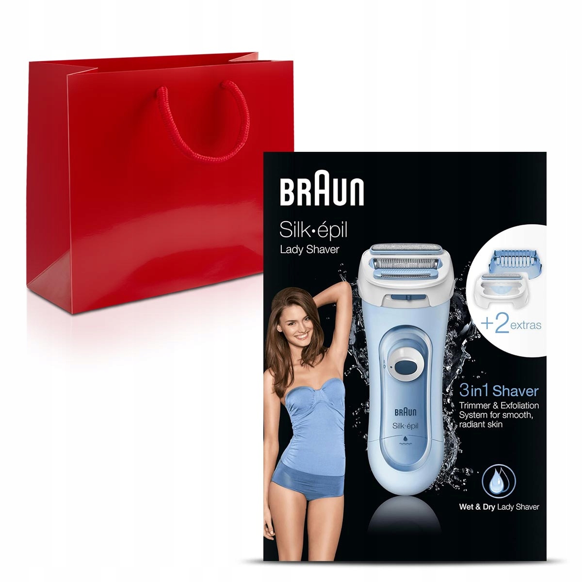 Golarka elektryczna, Depilator, Silk-épil Lady Shaver-5160 Wet&Dry