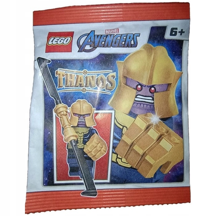 

Lego Nowa saszetka Thanos plus broń rękawica sh696