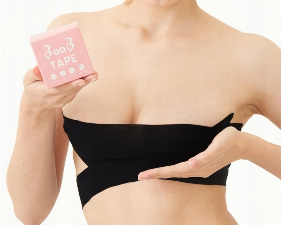 

Boob Tape Taśma Modelująca i Unosząca Biust Dekolt
