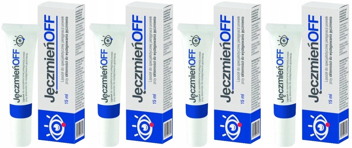 JęczmieńOFF Lipożel Do Specjalistycznej Pielęgnacji Powiek 15ml