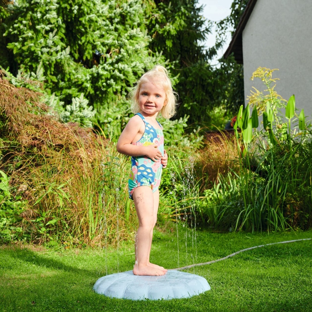 ZRASZACZ ZABAWKA KĄPIELI PRYSZNIC SPLASH WODNY MORSKI FONTANNA MUSZELKA BIG Wiek dziecka 2 lata +