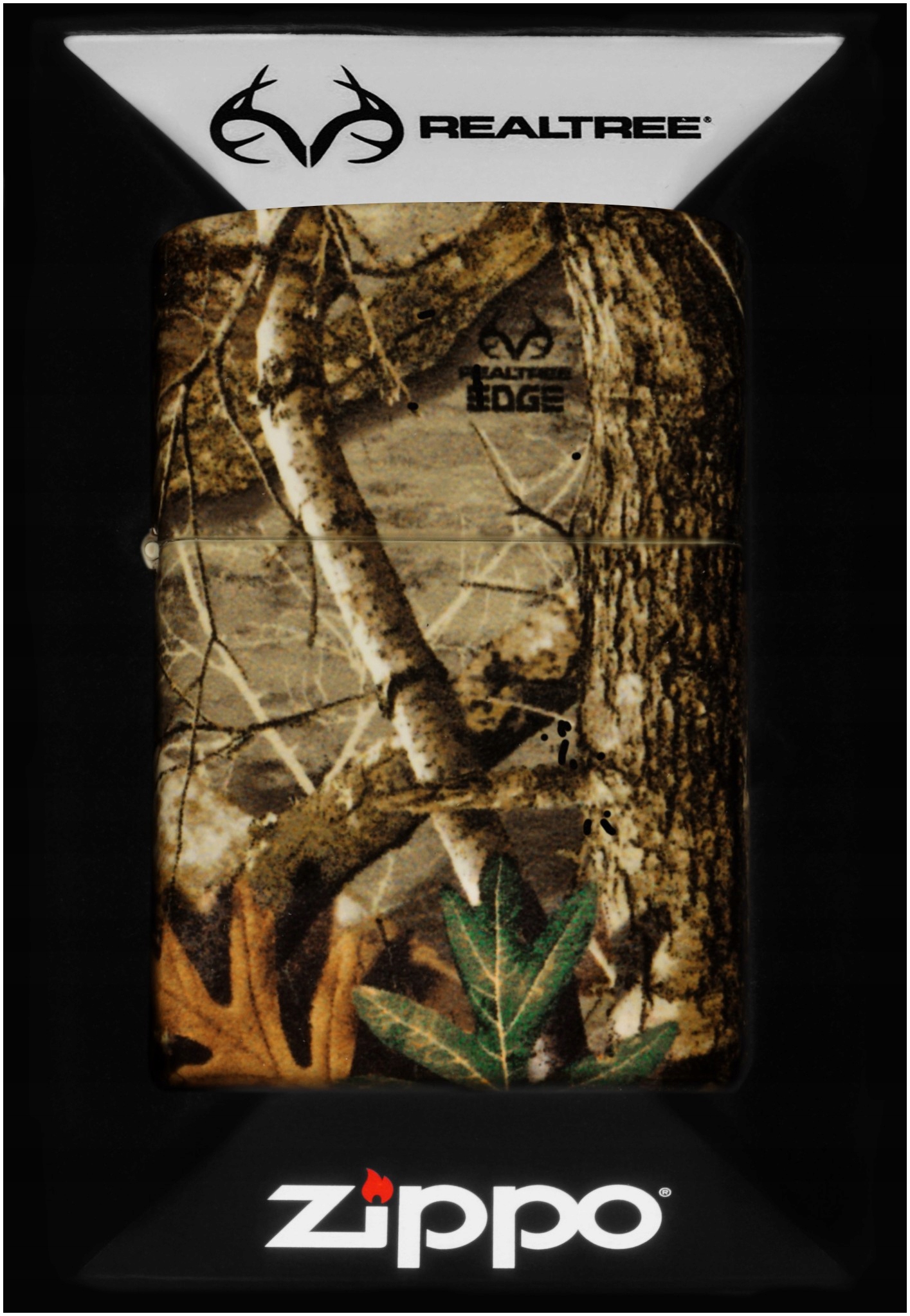 Zapalovač Zippo Realtree Design 60007418 Větruodolný benzínový