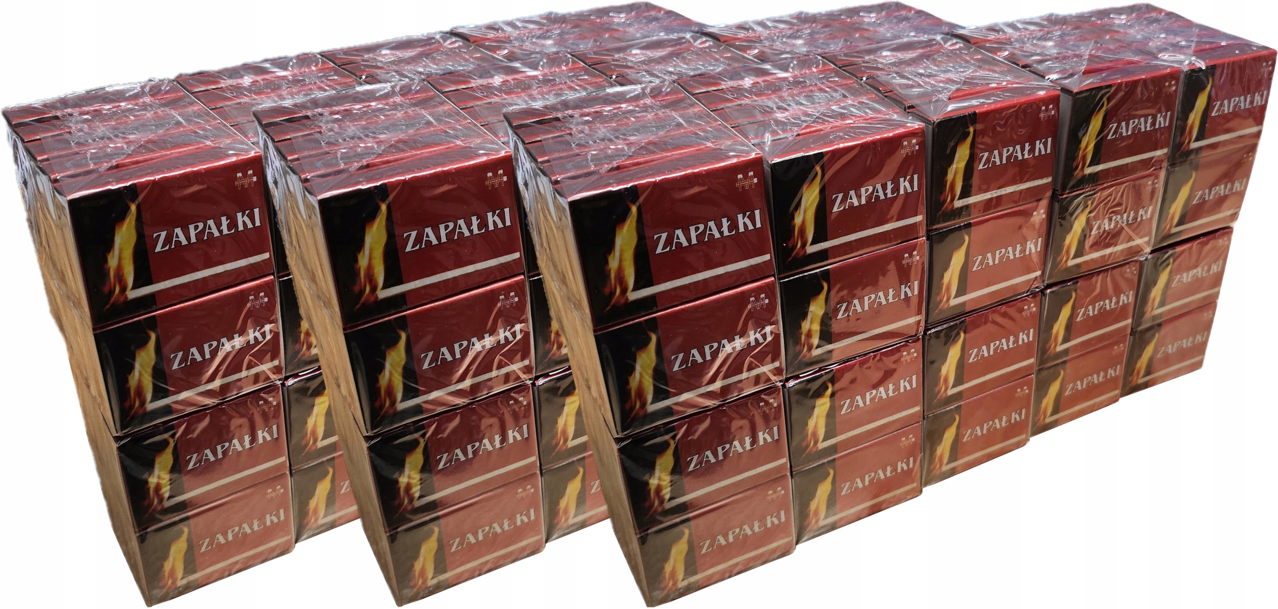 Zapałki Zwykłe Tradycyjne Gospodarcze MONONEGRO 300op. 11400szt. ZGRZEWKA
