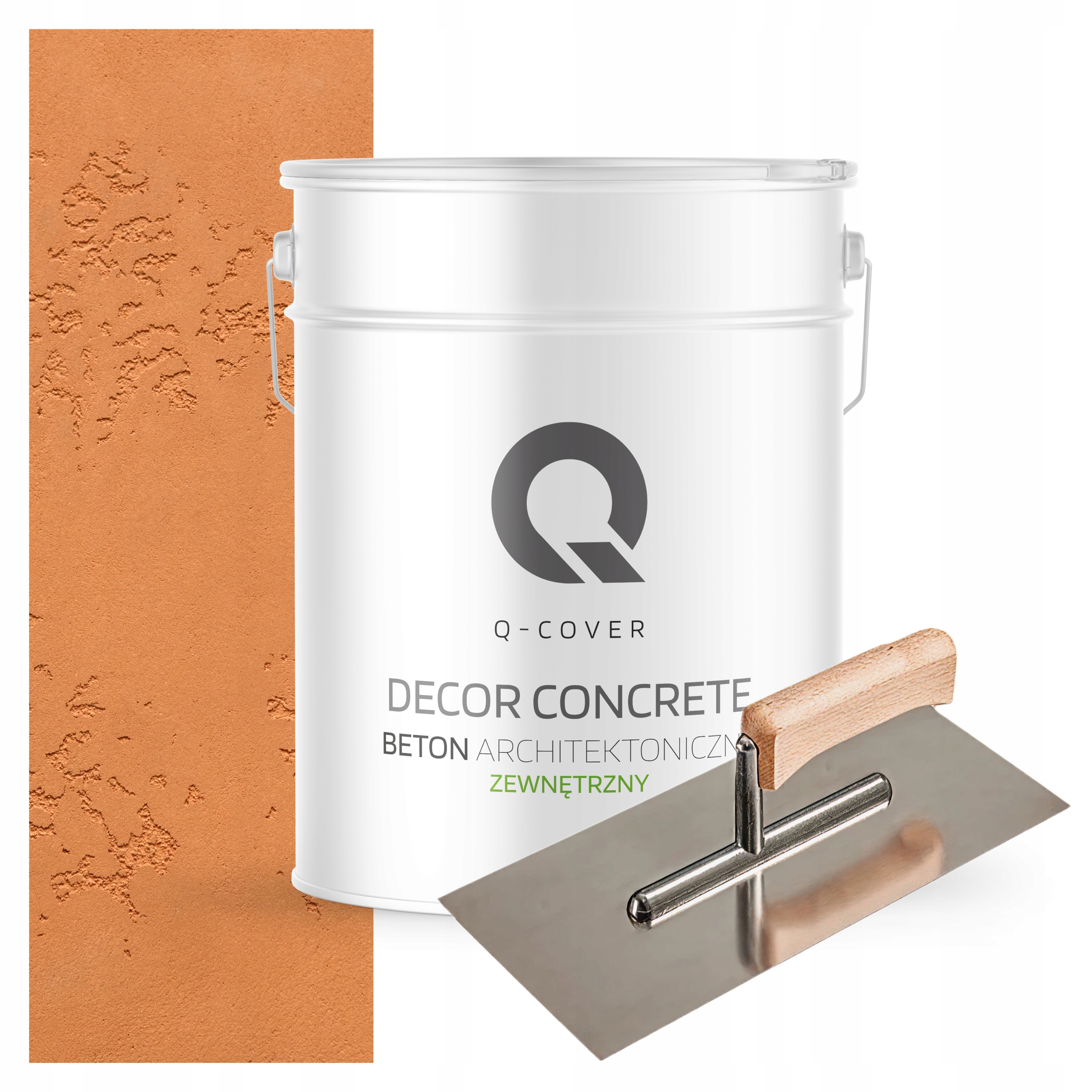 Dekorativní venkovní beton připravený k použití 10 m2 15 kg karamelový Paca