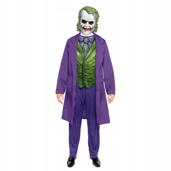 Halloweenský Kostým Joker Batman pro dospělé, vel L