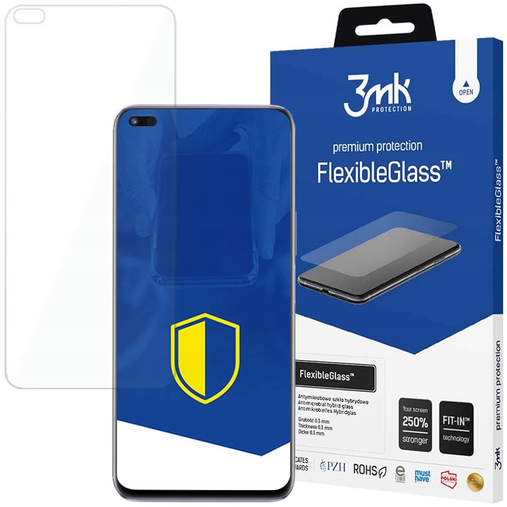 3MK Szkło Hybrydowe Do Huawei Nova 8I Flexibleglass Ochronne 9H