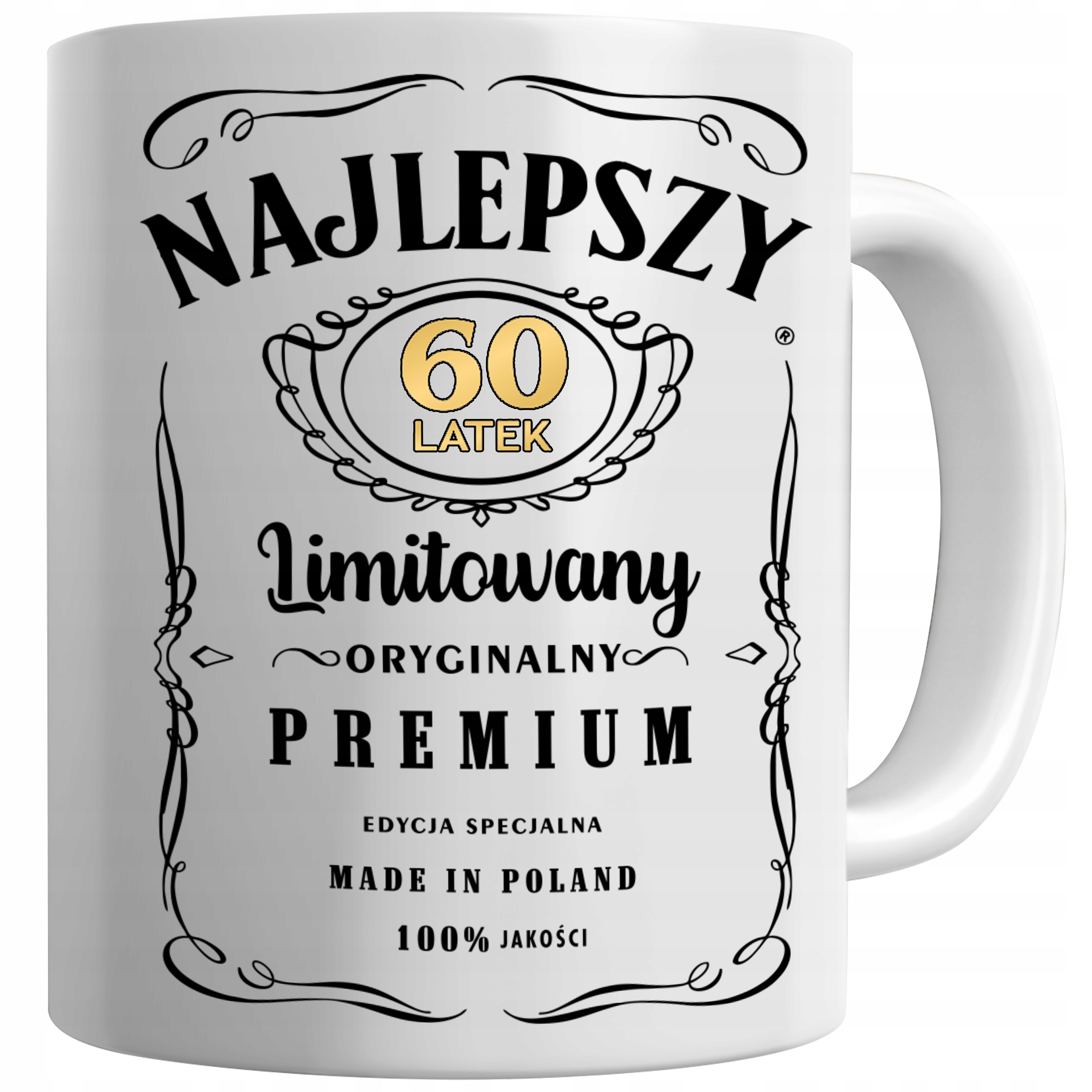 

Kubek Na 60 Urodziny Najlepszy 60 Latek
