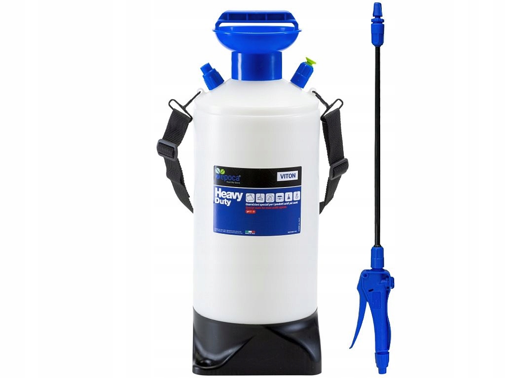 Epoca Tec10 Viton Tlakový postřikovač odolný vůči kyselinám 10 l