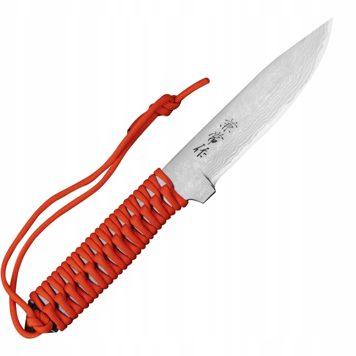 Kanetsune Aogami#2 Shu-Karasu Bokashi Japonský ostrý Nůž turistický 12,5 cm