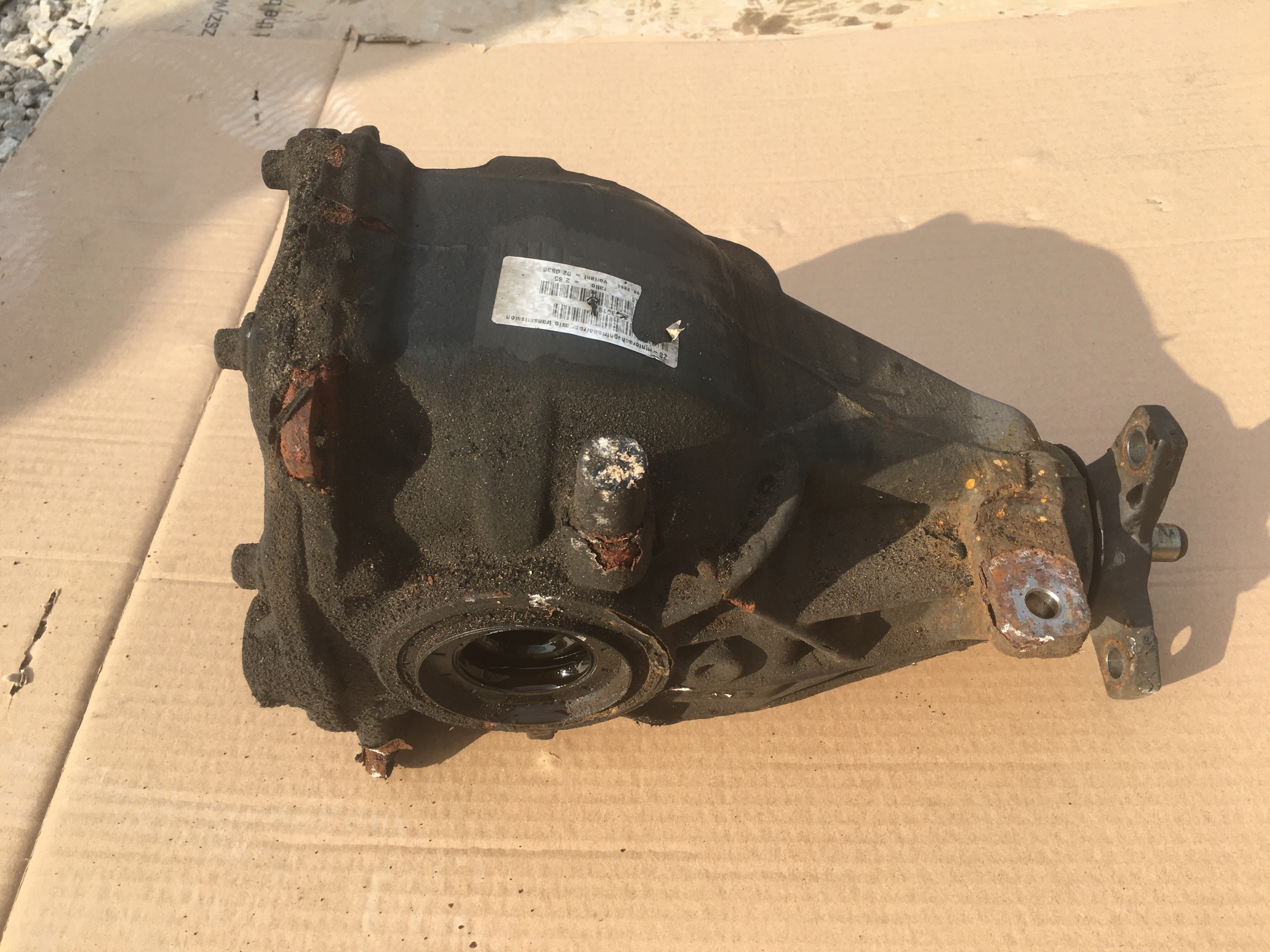 1 - Диференціал диференціал міст 2.2 CDI MERCEDES W203 2.65