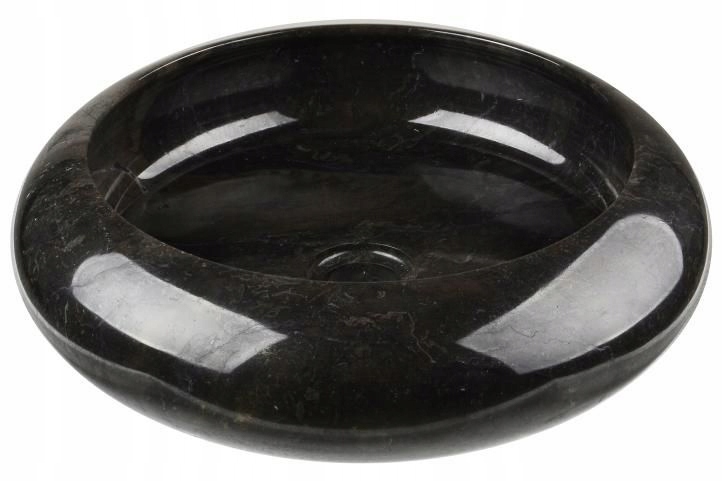 Divero umyvadlo z přírodního kamene, černé