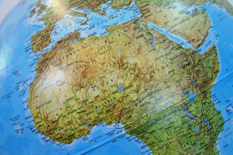 GLOBUS ELITE 26cm POLITYCZNY FIZYCZNY PODŚWIETLANY Kolor Odcienie niebieskiego