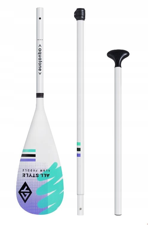 Wiosło 3-CZĘŚCI Pagaj Do Deski Sup Aluminium Aquatone Allstyle 165-210 cm