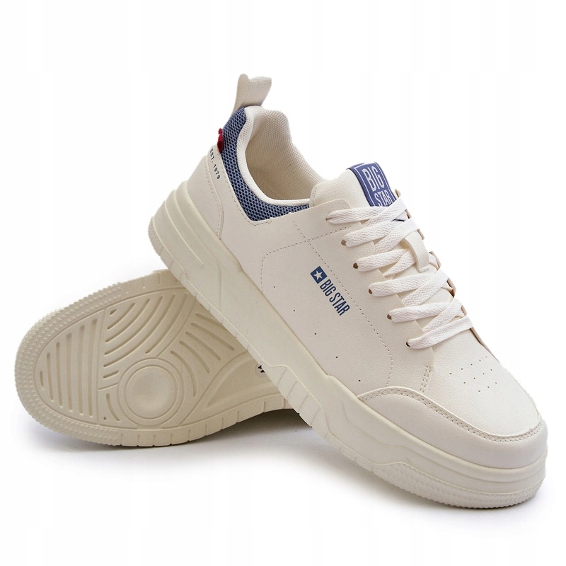 Paměťové Tenisky Foam System Big Star NN174150 Světle Béžové 44