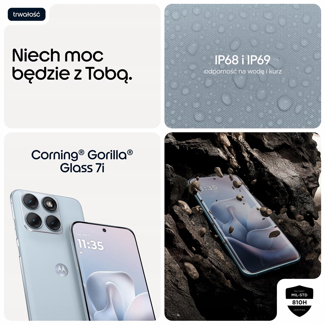 Motorola Edge 70 Fusion Power 5G 12/256GB Country Air