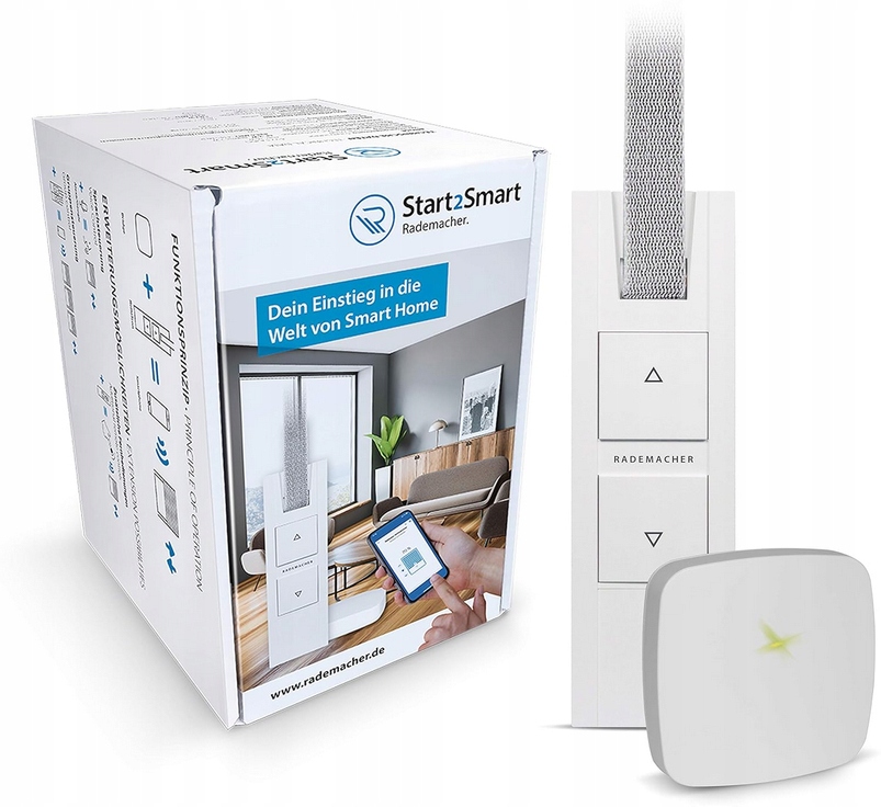 Pohon Rolet Set Rademacher Start2Smart Kit WiFi Alexa Google 36mm