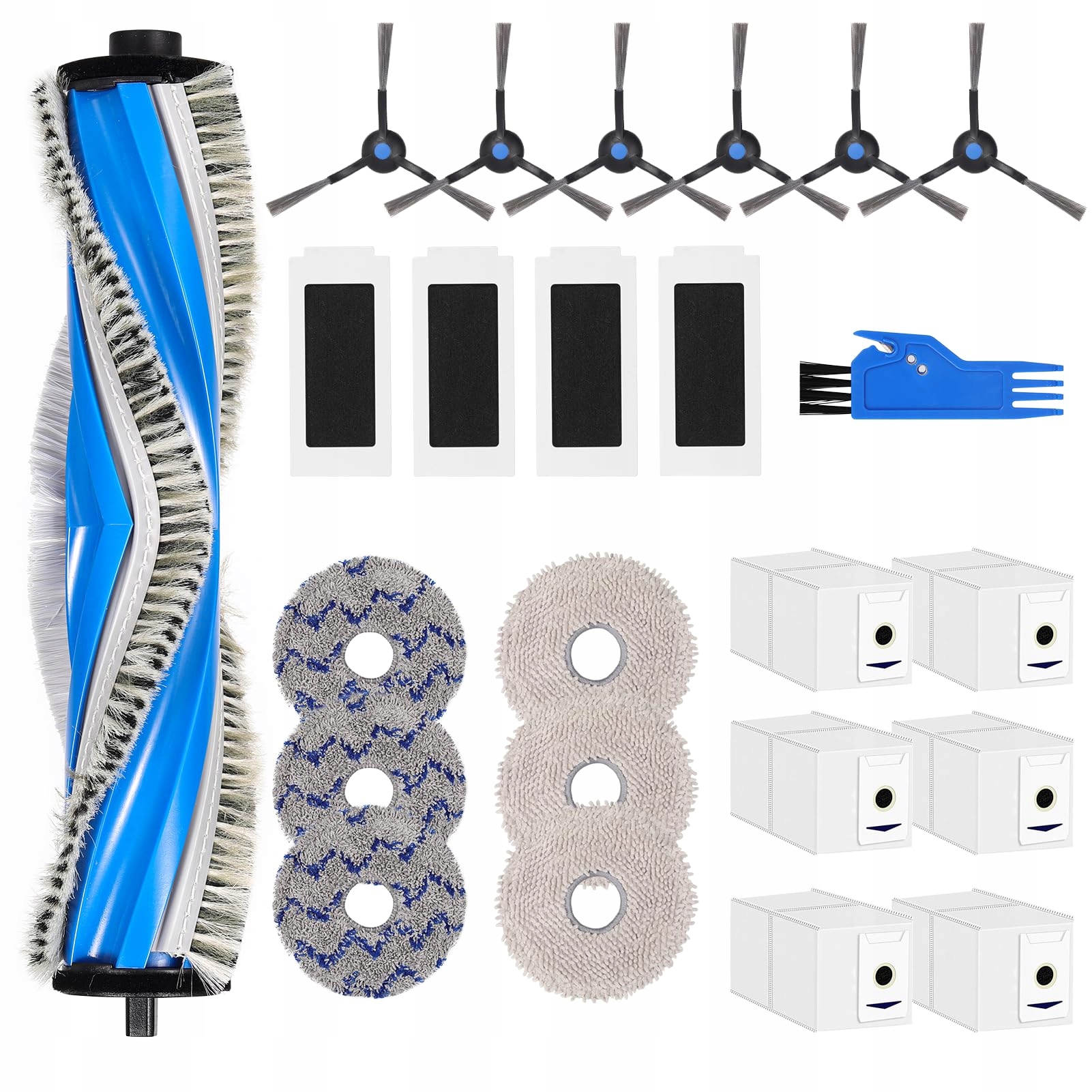 Zestaw akcesoriów do robota Ecovacs Deebot T30 Pro Omni 22 elementy