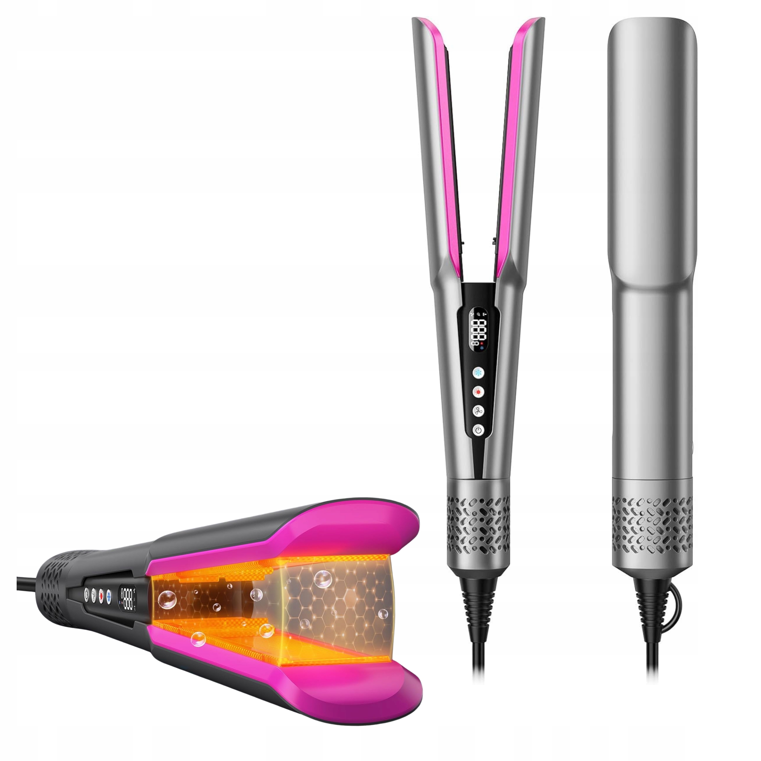 Profesjonalna Prostownica Do Włosów Z Jonizacją 1300W Regulacja Temp