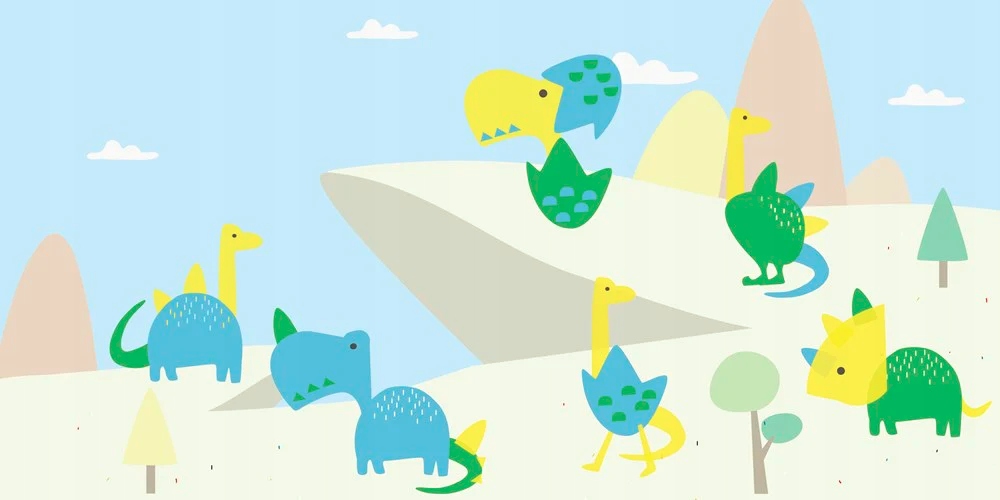 Avenir Zestaw kreatywny stempluj i dopasuj Dinozaury Marka Russell