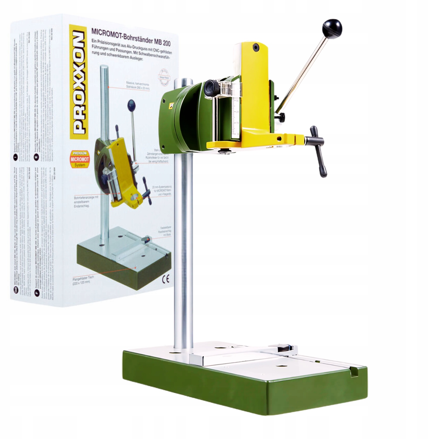 Stojak wiertniczy Proxxon stojak Micromot statyw Mb 200