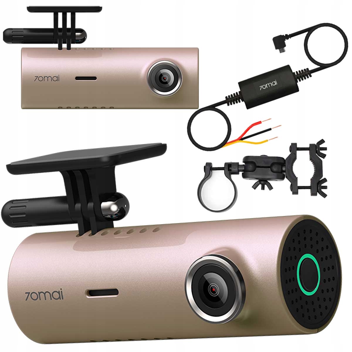 70mai M300 1296p język PL + UCHWYT + ADAPTER UP02