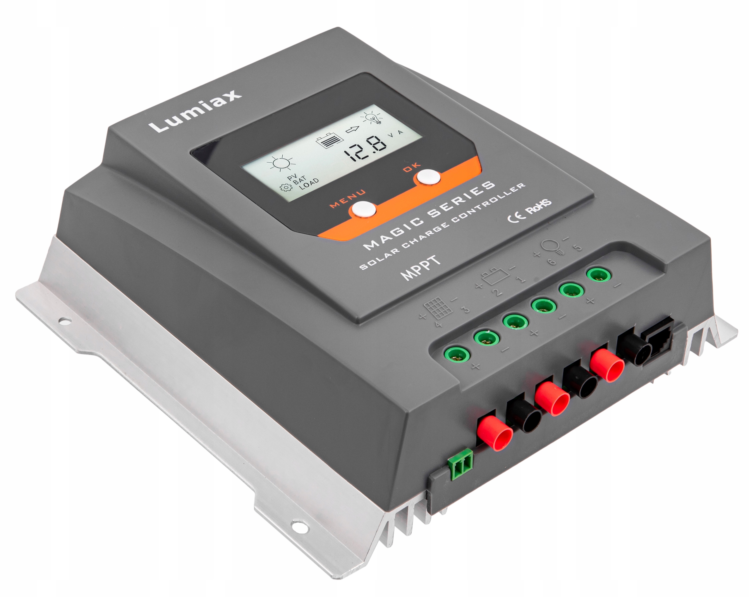 REGULATOR ŁADOWANIA SOLARNY 12V PANEL LCD 30A MPPT Kod producenta BATERIA SŁONECZNA  AKUMULATOR