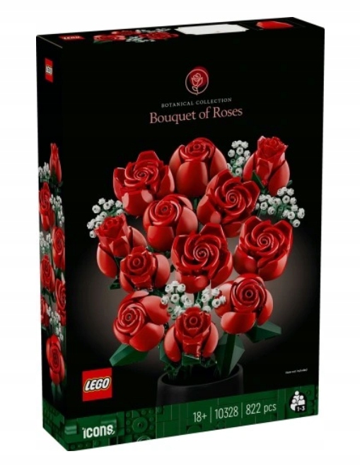 Lego 10328 Icons Kytice Růží