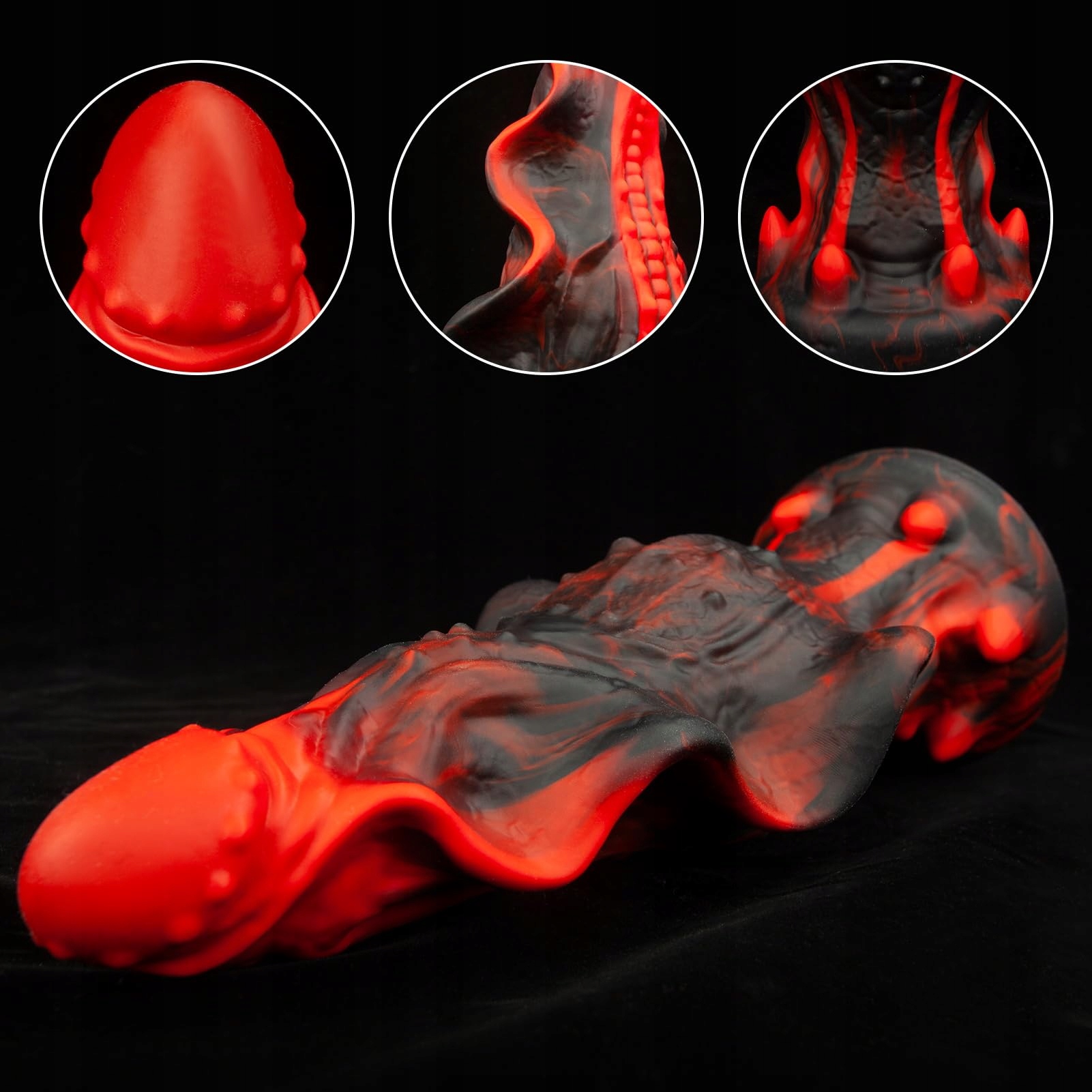 SXOVO Realistyczny Dildo Monster Z Przyssawką Do Stymulacji Prostaty — miniatura 2