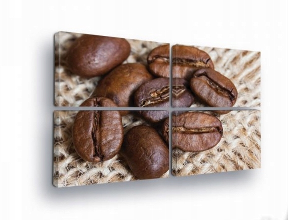 Obraz 120x80 Káva zrná textúra hnedá aróma dekor kuchyne kaviarne