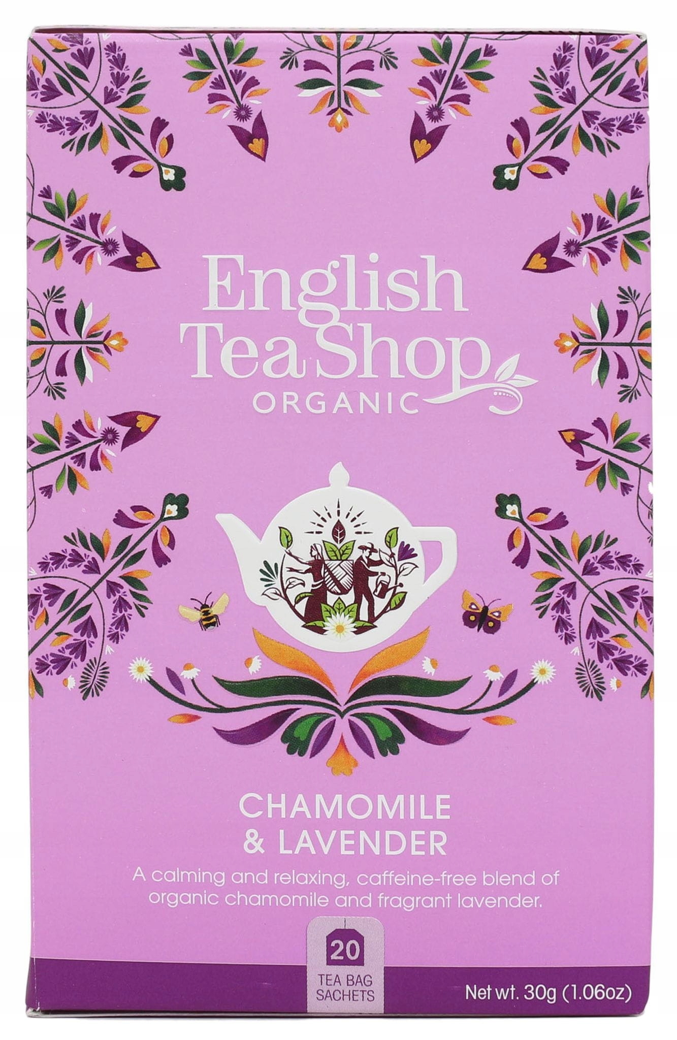 Levně English Tea Shop Bylinný čaj s heřmánkem a levandulí (20x1,5) Bio 30 g