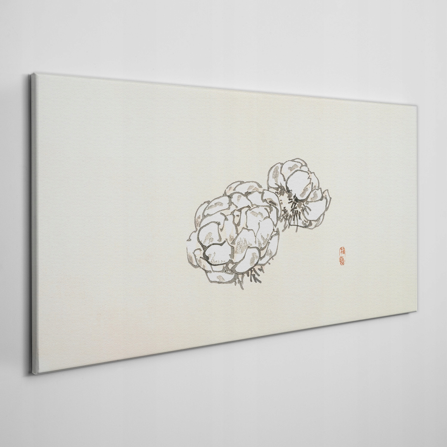 

Płótno obraz na ścianę Azjatyckie kwiaty 140x70 cm