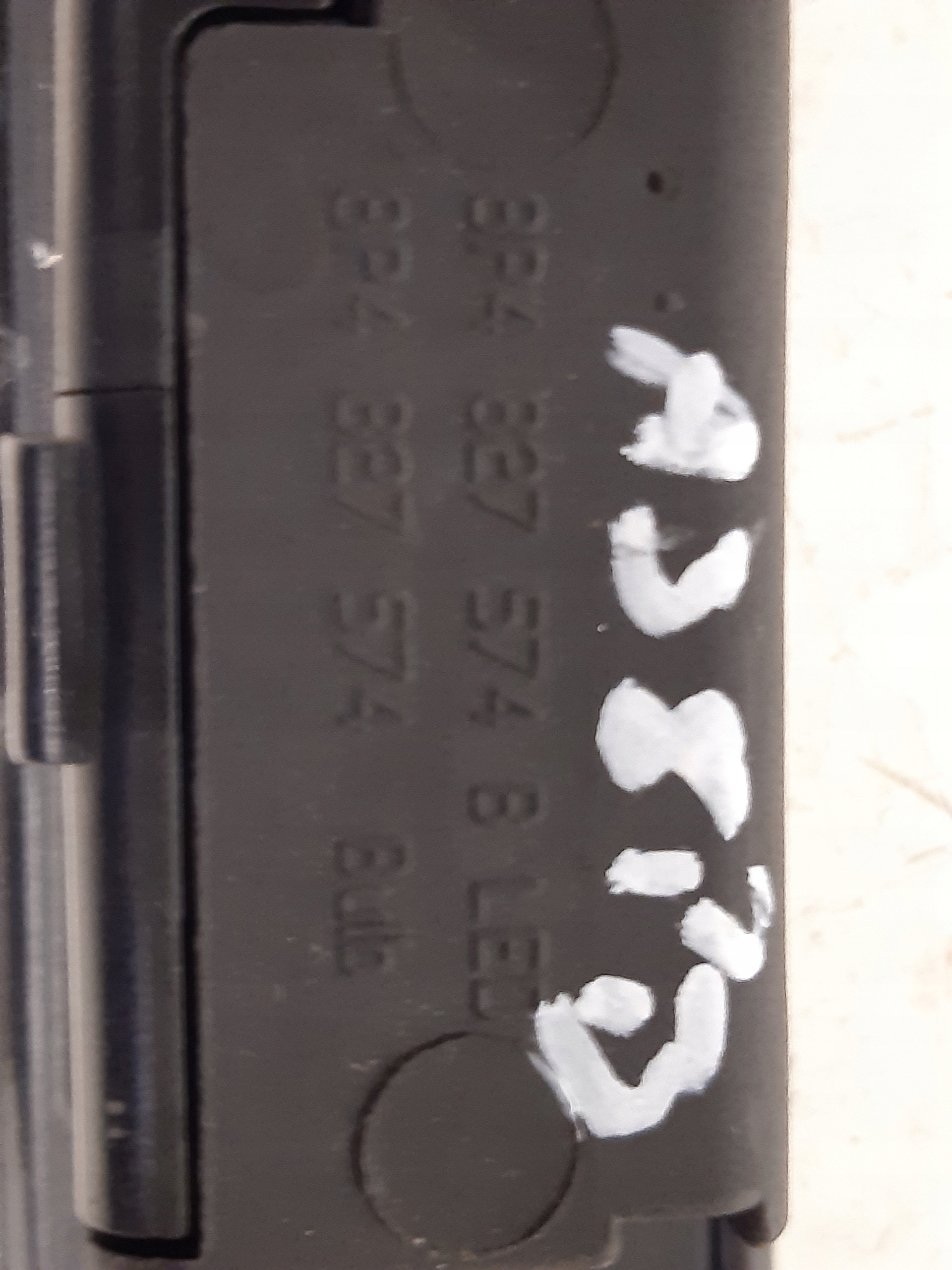 cap mikrostyk 8P4827574B Audi A3 8P