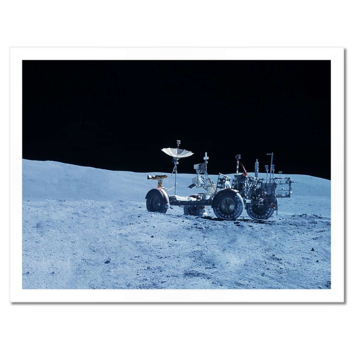 Plakáty v rámu 40x30 Lunokhod akční měsíc