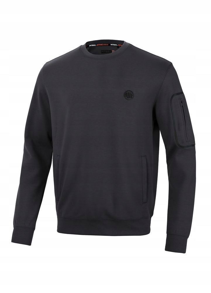 Pánská Mikina Pitbull Crewneck Explorer Sportovní Rychleschnoucí bez kapuce
