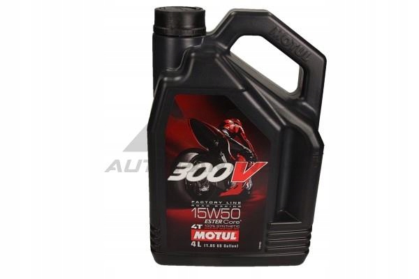 OLEJ MOTUL 15W50 4L 300V 4T FL / MOTOCYKLE